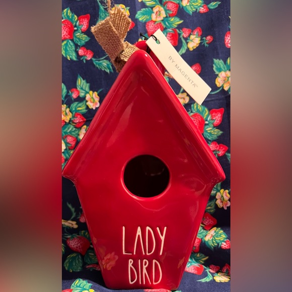 Rae Dunn Other - HTF Rae Dunn Lady Bird birdhouse.
